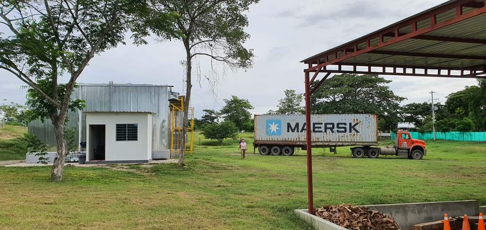 Despacho en contenedor para exportación